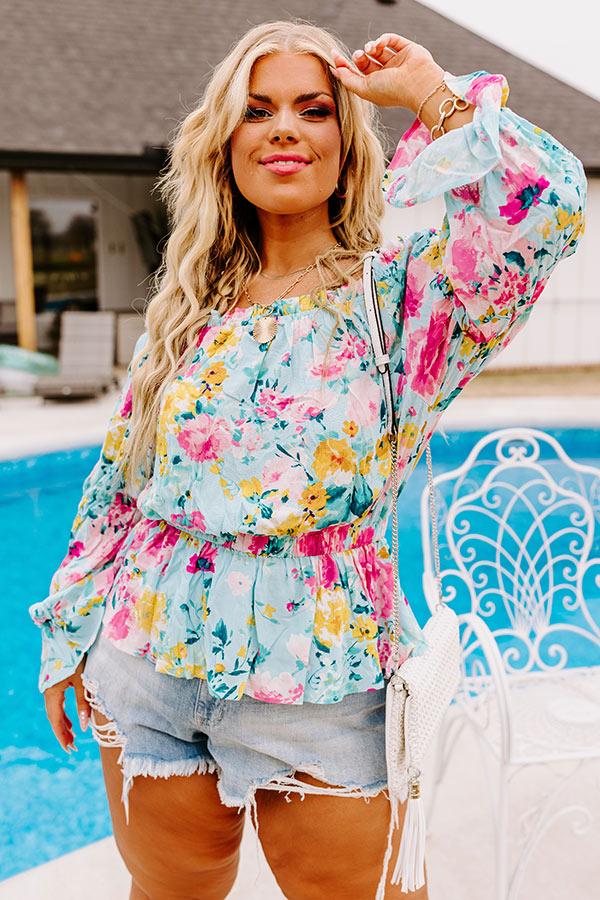 Impressions Sandy Shores Off Shoulder Top Curves