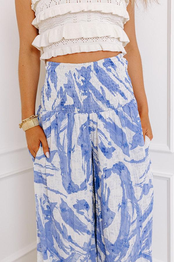 Impressions Sandy Silhouette Smocked Pants