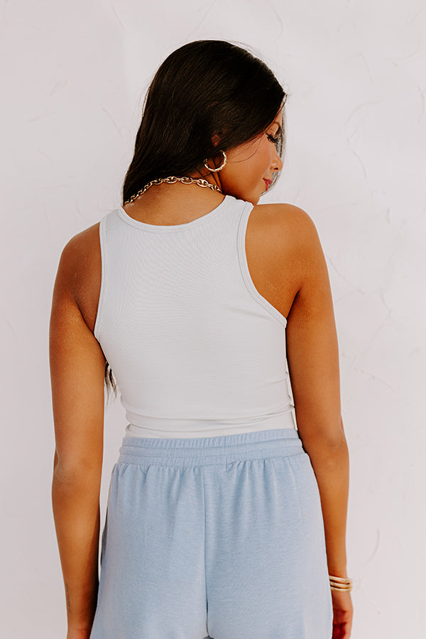 Impressions Sea Grove Gorgeous Tank In Grey