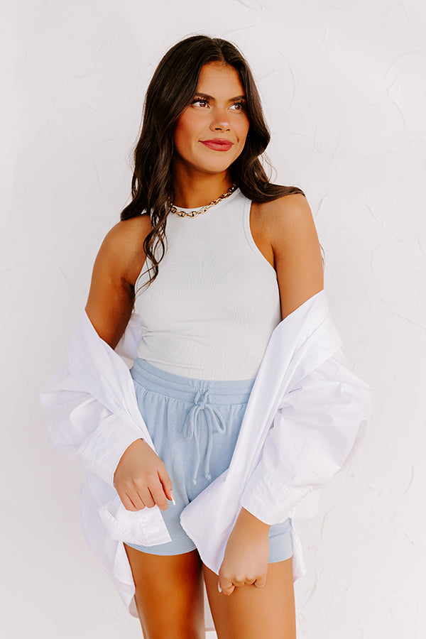 Impressions Sea Grove Gorgeous Tank In Grey