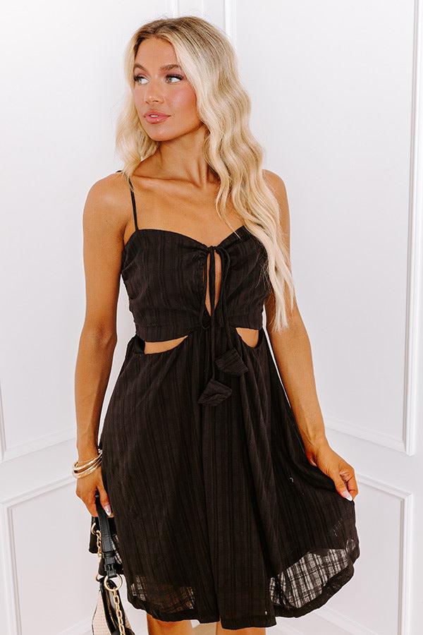 Impressions Seaside Soiree Cut Out Dress