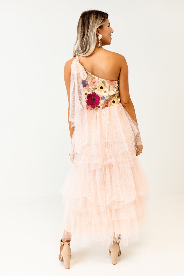 Impressions Sending Kisses Tulle Midi