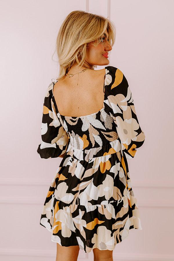 Impressions Sending Love To You Floral Mini Dress