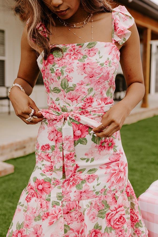 Impressions Serenity Song Floral Midi
