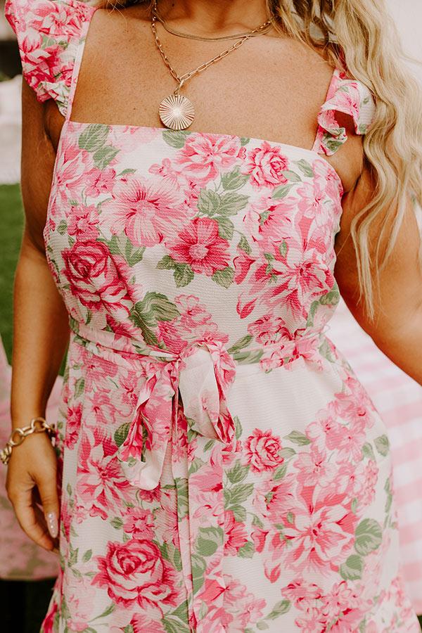 Impressions Serenity Song Floral Midi Curves