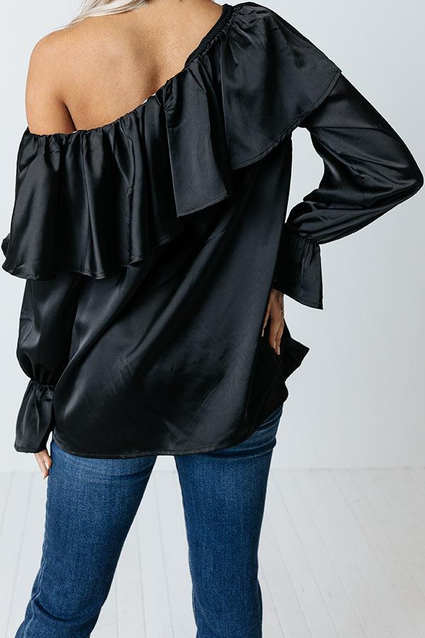 Impressions Serving Up Sass Top In Black