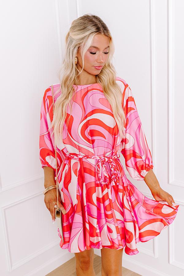 Impressions Shades Of Lovely Mini Dress