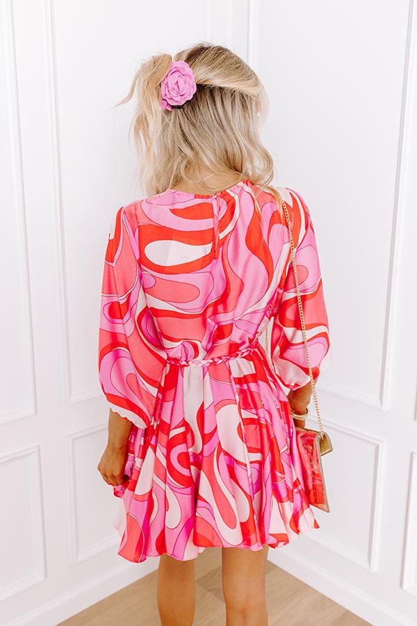 Impressions Shades Of Lovely Mini Dress