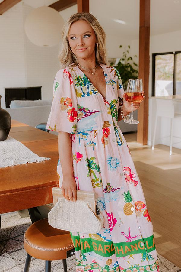 Impressions Shangri La Gardens Midi Dress