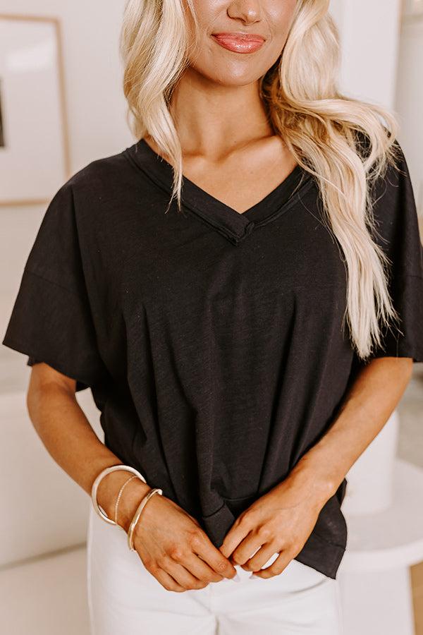 Impressions Simple Choice Shift Tee In Black