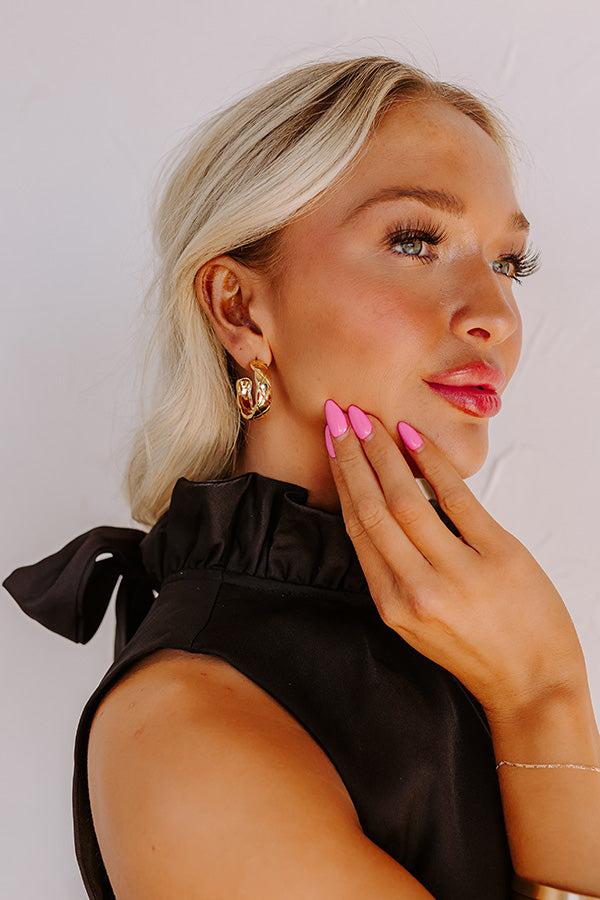 Impressions Simple & Elegant Hoop Earrings