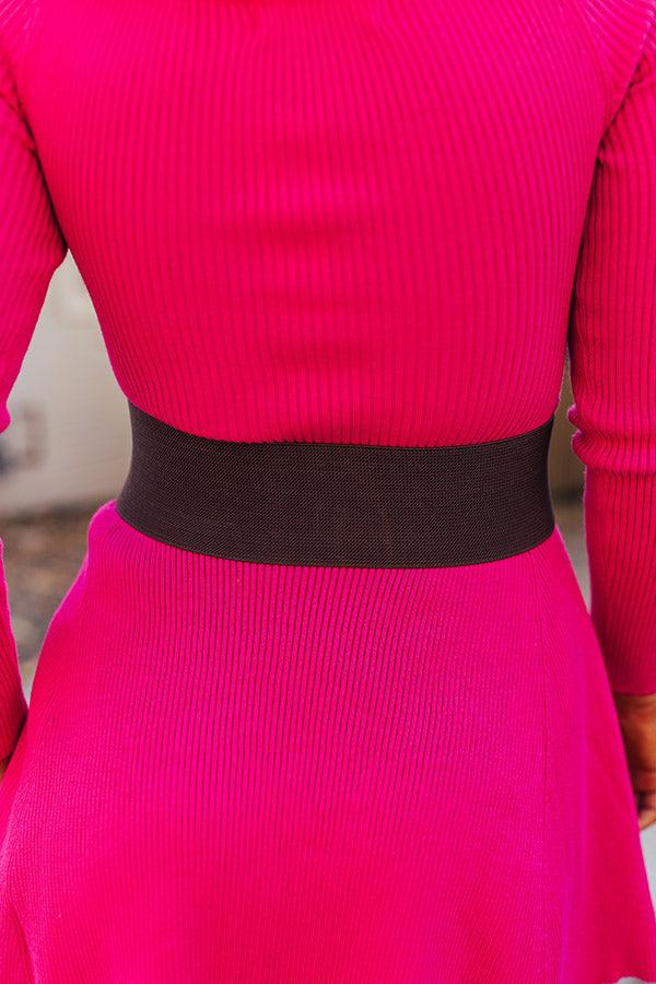 Impressions Simply Grand Belt In Chestnut