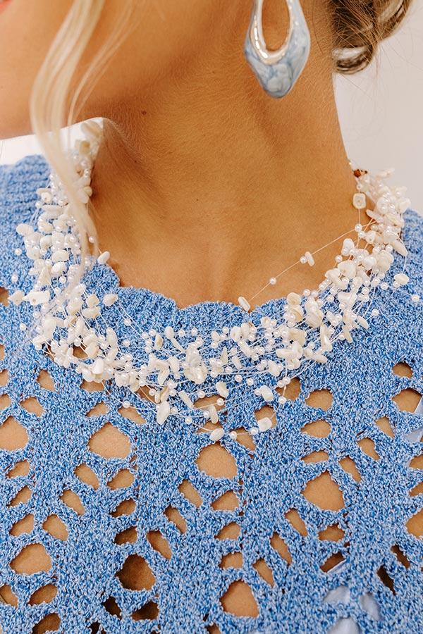 Impressions Simply Sweet Layered Necklace In Cream