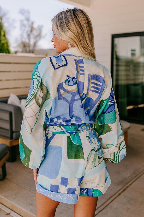 Impressions Skyline Views Color Block Romper