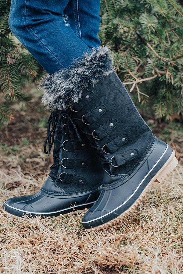 Impressions Snowfall Fabulous Boot In Black