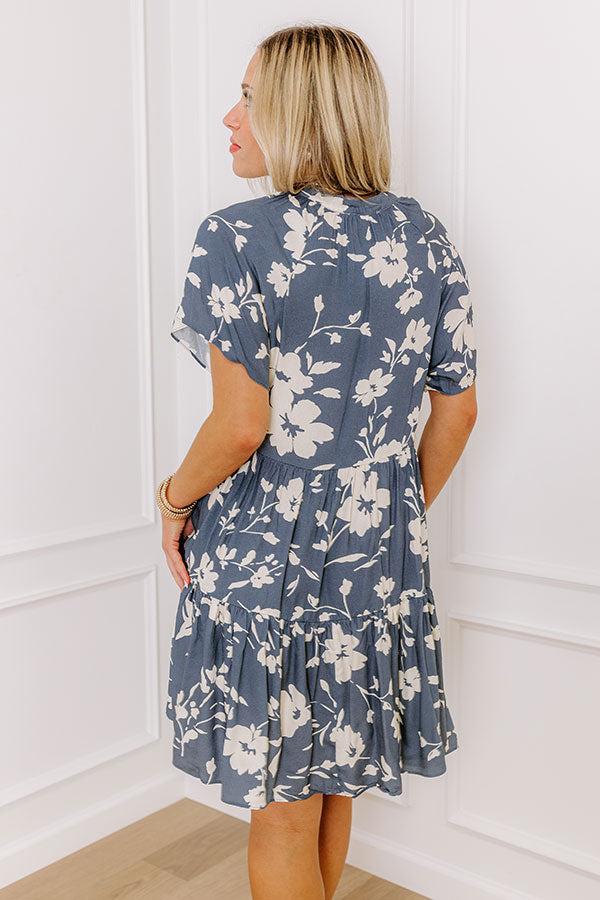 Impressions So Cheerful Floral Mini Dress