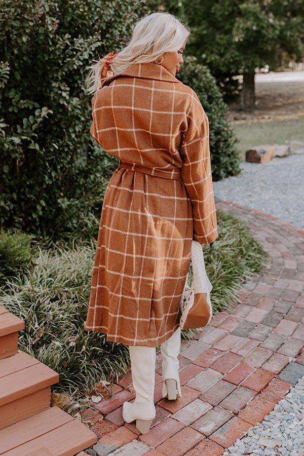 Impressions So Plaid You're Mine Coat