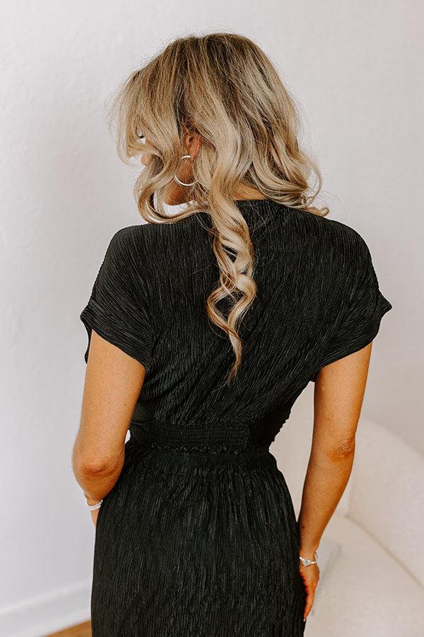 Impressions Social And Chic Pleated Top