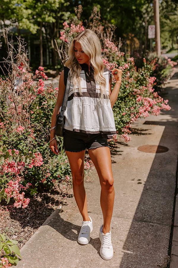 Impressions Social Call Woven Top