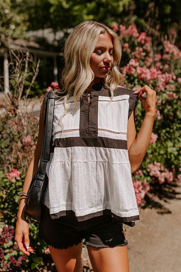 Impressions Social Call Woven Top