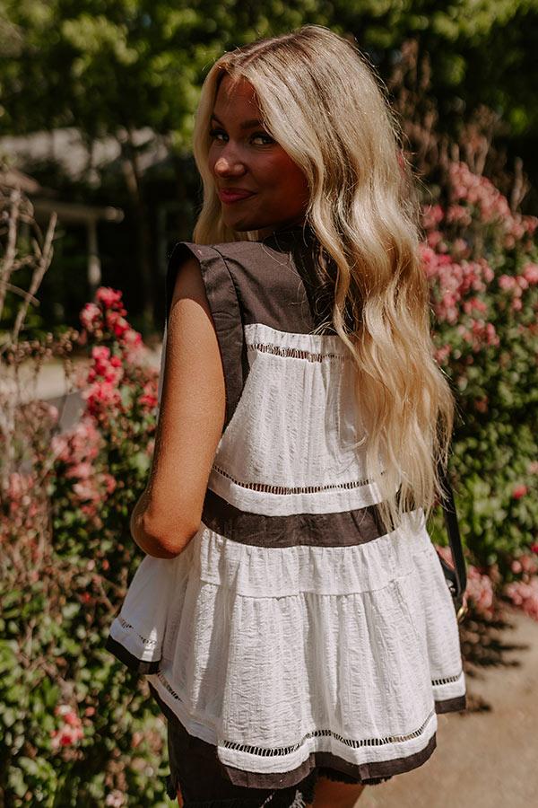 Impressions Social Call Woven Top