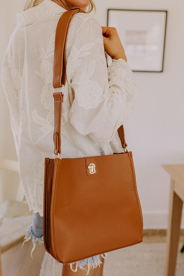Impressions Social Club Faux Leather Tote