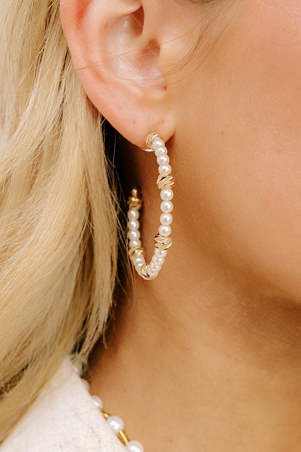 Impressions Social Club Hoop Earrings