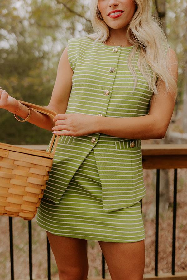 Impressions Soho Chic Stripe Vest Top