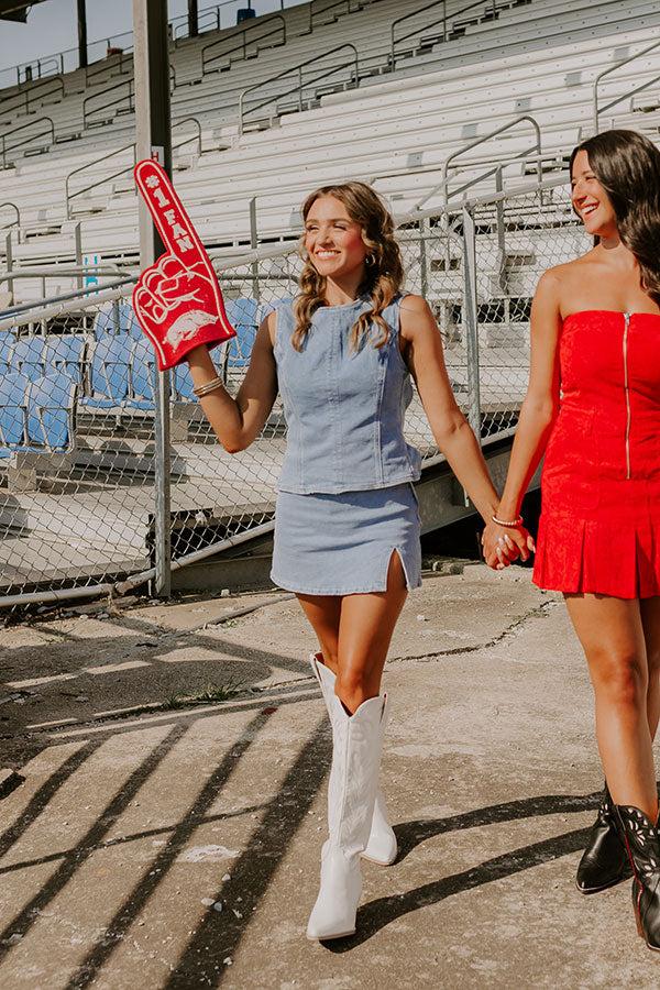 Impressions Soho Edge Denim Top