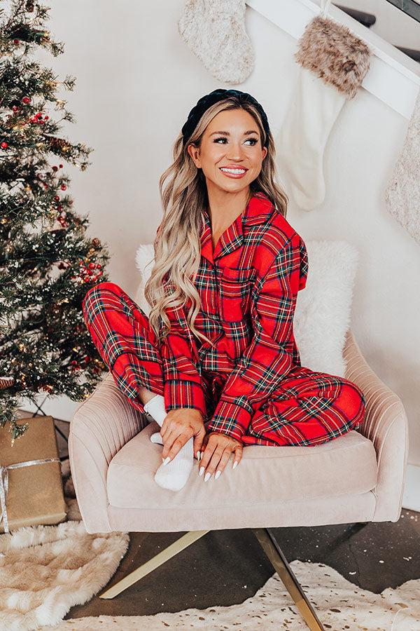 Impressions Soothing Siesta Flannel Pajama Top