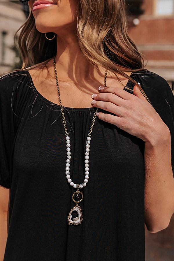 Impressions Sought After Semi Precious Necklace