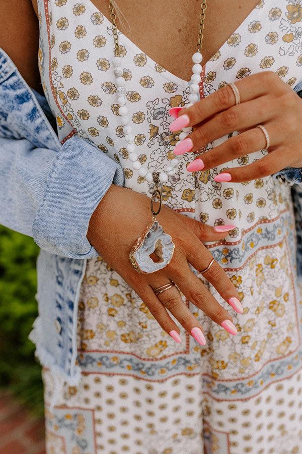 Impressions Sought After Semi Precious Necklace