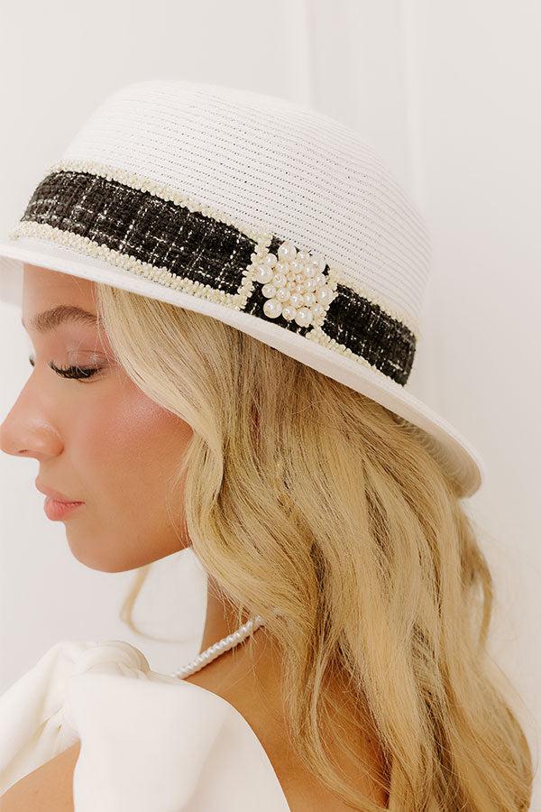 Impressions Southern Charm Raffia Woven Hat