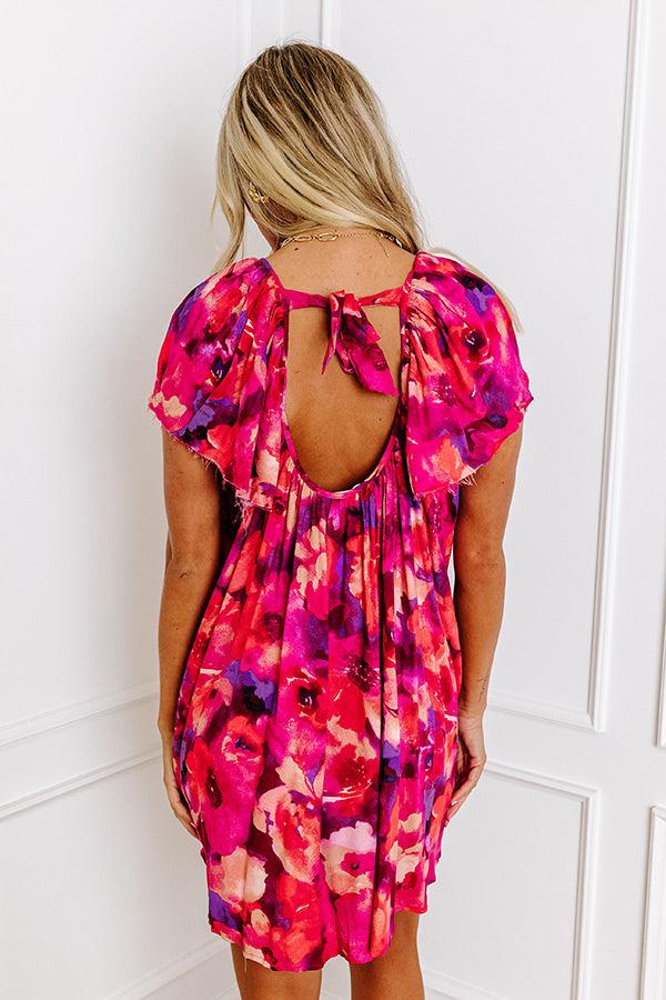 Impressions Southern Flair Floral Mini Dress