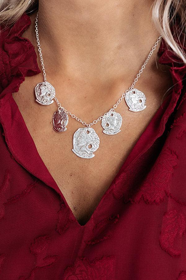 Impressions Space For Grace Necklace In Silver