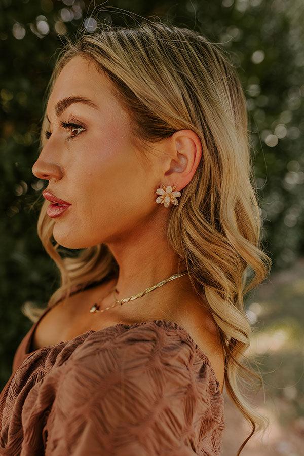 Impressions Spotlight Darling Earrings in White