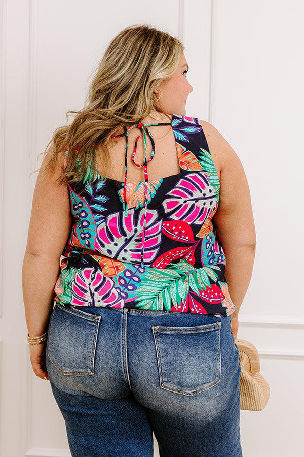 Impressions Spotted Under The Palms Top Curves