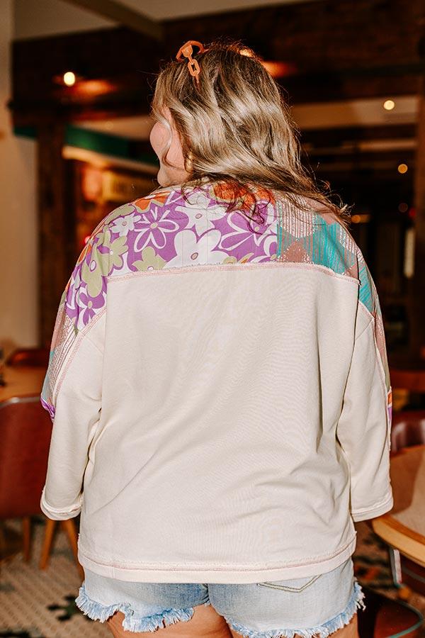 Impressions Spring Blooms Shift Top Curves