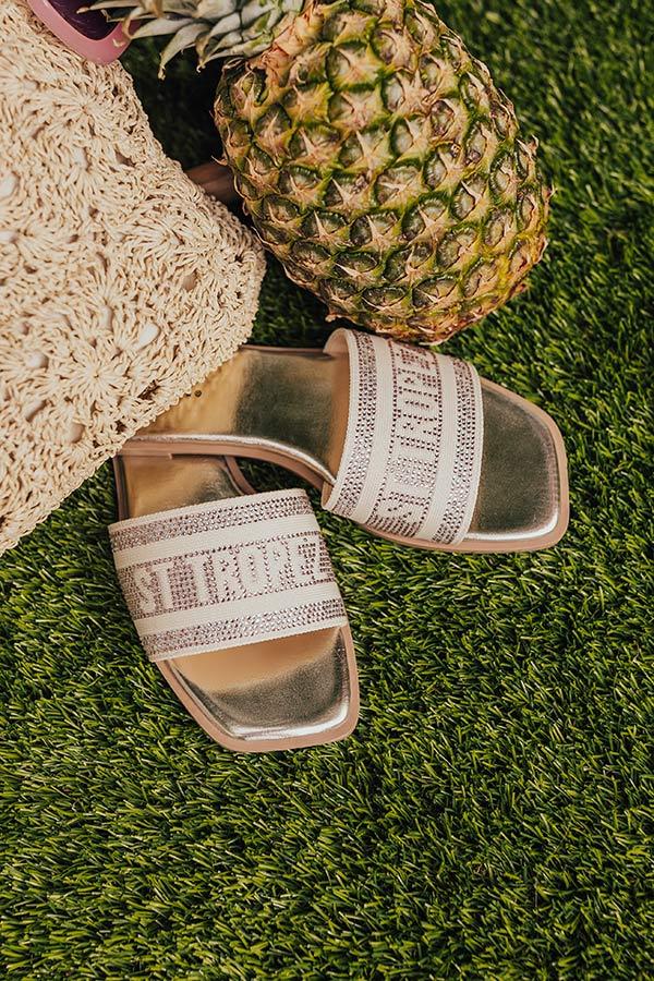 Impressions St. Tropez Embellished Sandal