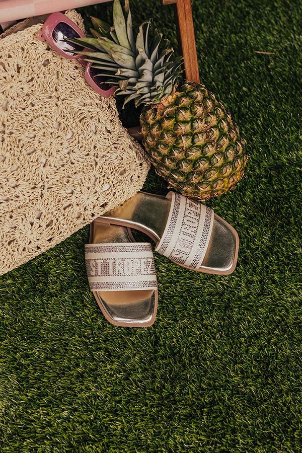 Impressions St. Tropez Embellished Sandal