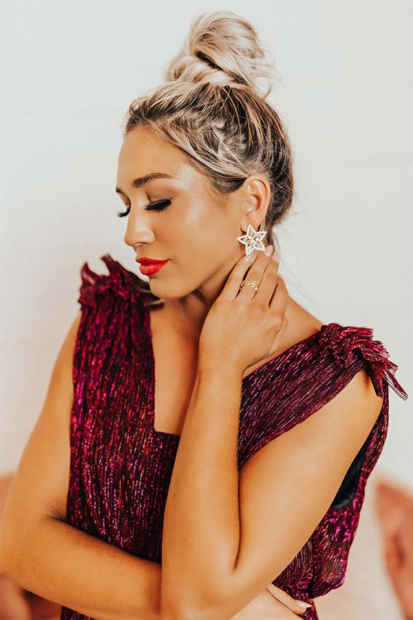 Impressions Stars In Your Eyes Earrings In Gold