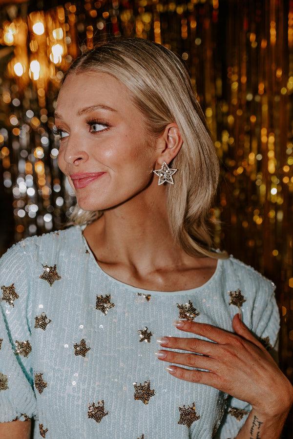 Impressions Stars In Your Eyes Earrings In Gold