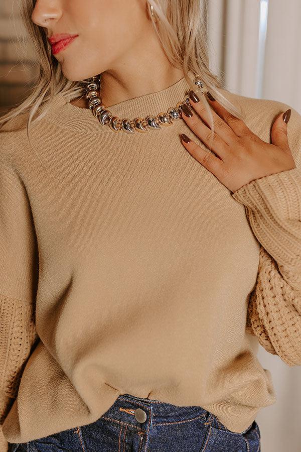 Impressions Statement Staple Necklace In 2 Tone