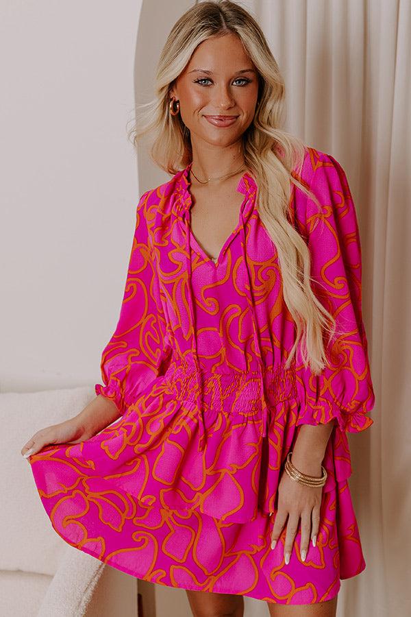 Impressions Stay Sweet Floral Mini Dress