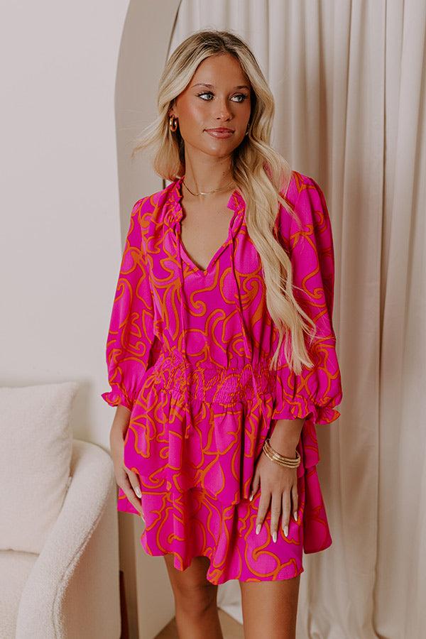 Impressions Stay Sweet Floral Mini Dress