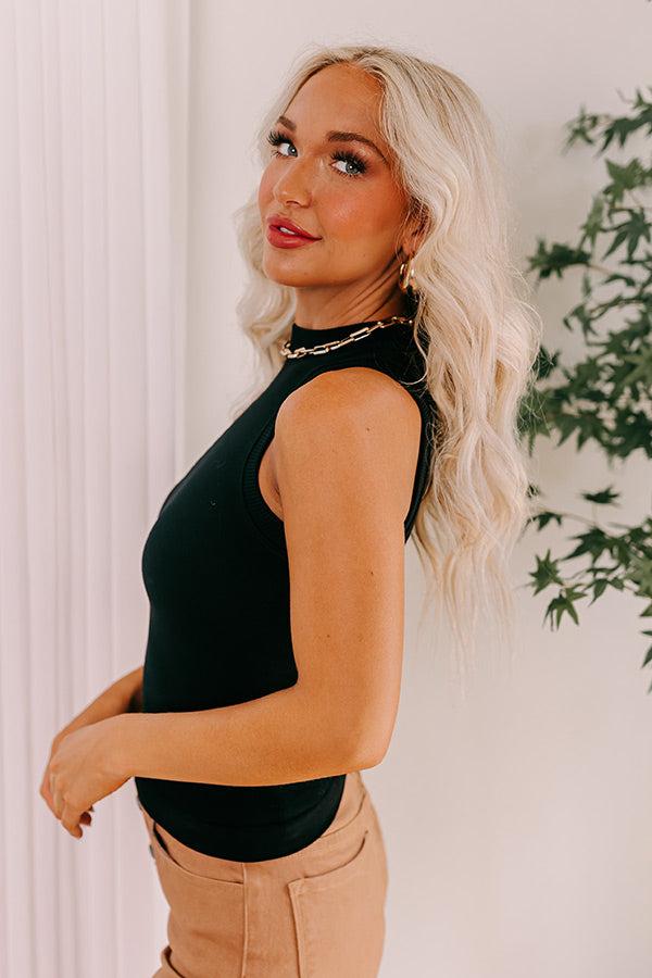 Impressions Stop Time Top In Black