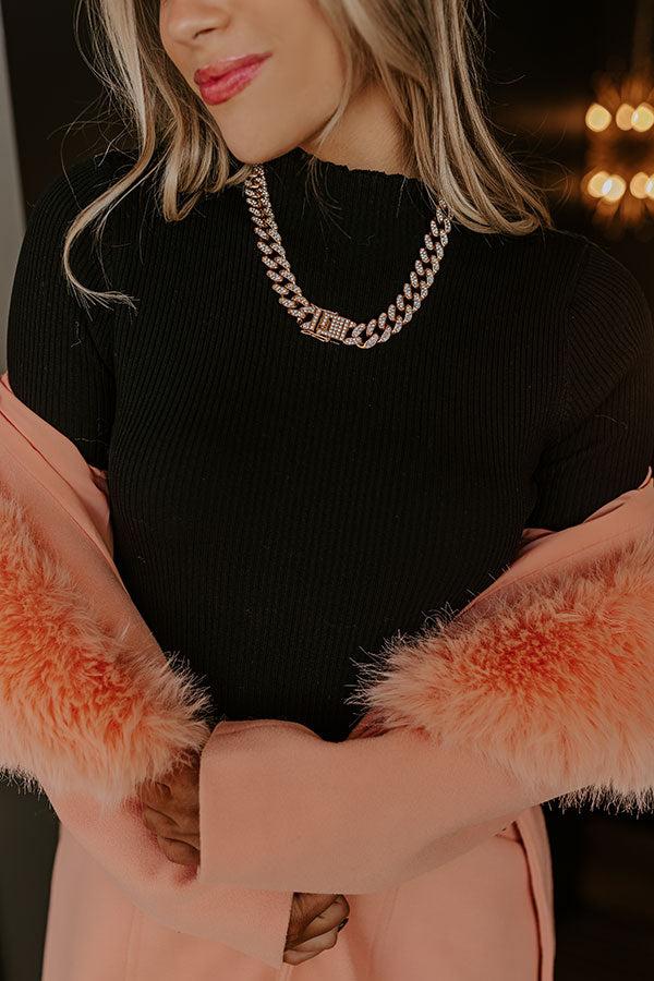 Impressions Stunning Gaze Link Necklace