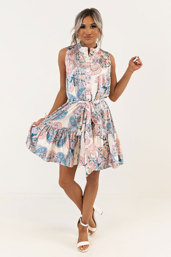 Impressions Styled By The Sea Paisley Dress