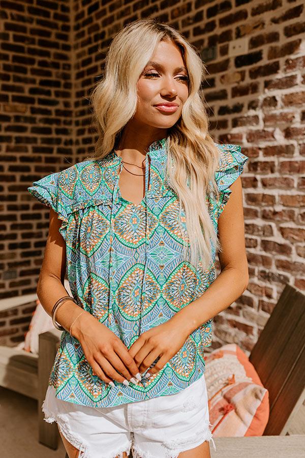 Impressions Summer Cruise Shift Top