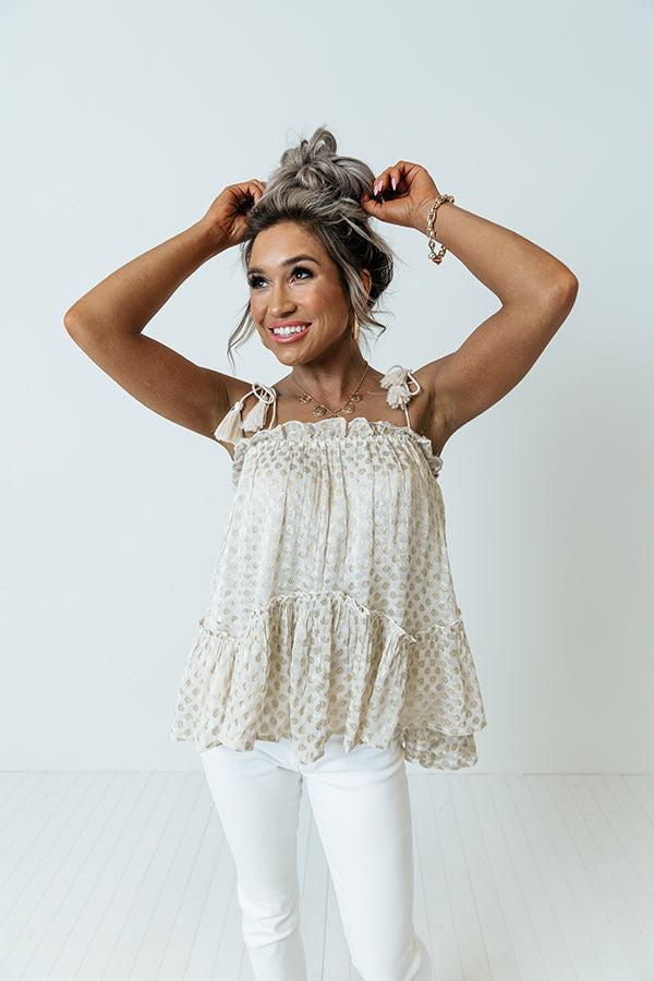 Impressions Summer Sparks Shift Top